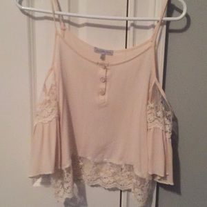 Off the shoulder tank top